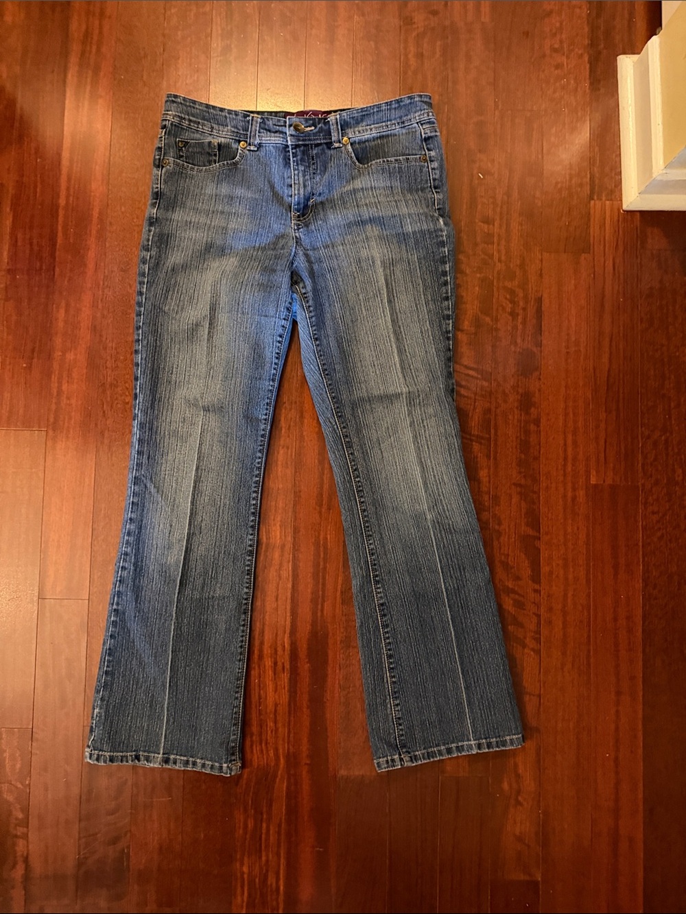 Gloria Vanderbilt Medium Blue Flare Jeans